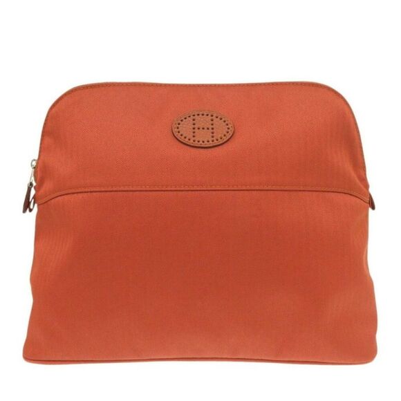 Pre Loved hermes Unisex Orange Clutches - Picture 1 of 7